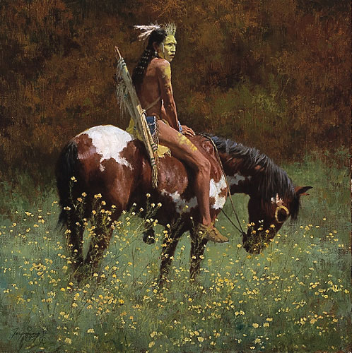 Howard Terpning Color of Sun